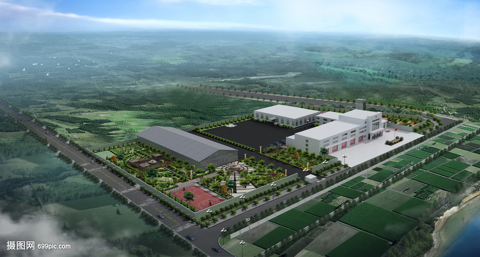 藍圖繪就，智造未來——探析現代化工業園區規劃效果圖