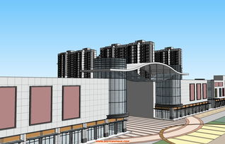 工業(yè)園區(qū)改建小商品市場加還遷住宅 SketchUp模型庫應(yīng)用與資源獲取指南
